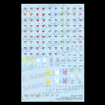 メガミデバイス M.S.G PUNI☆MOFU トゥ アイデカールセット(PUNI☆MOFU