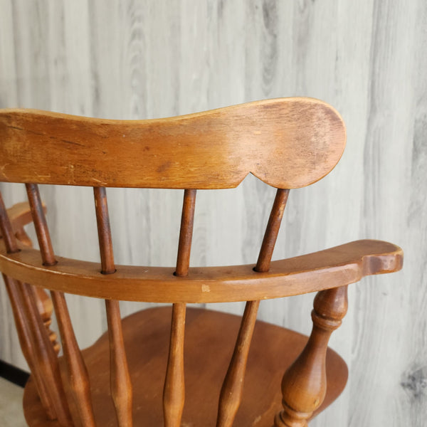 回転式ウィンザーチェア Ethan Allen イーセン・アーレン ウッドチェア
