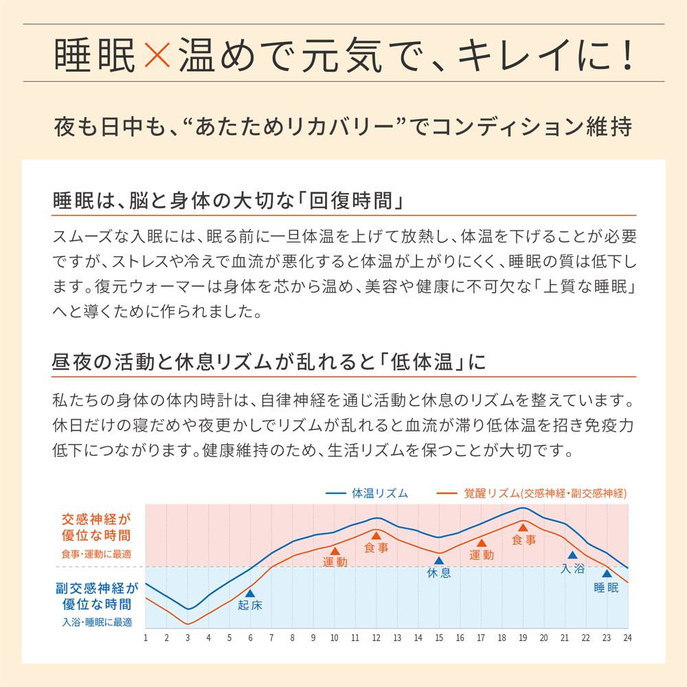 復元ウォーマー：はんてん【10%OFFセール】 – LOUVREDO直営 公式