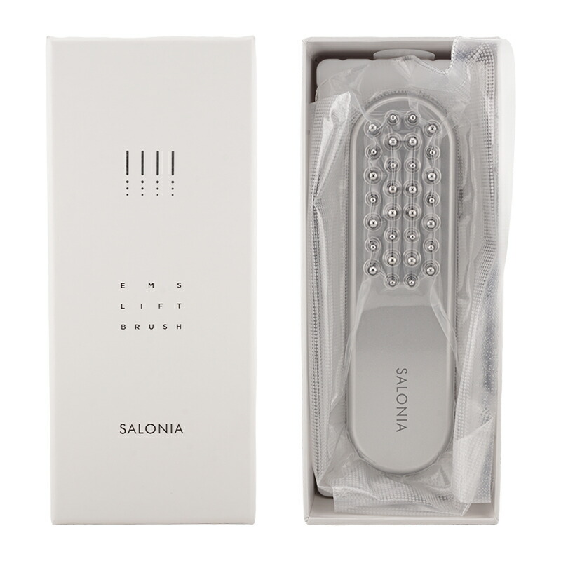 楽天市場】SALONIA サロニア EMSリフトブラシ 美顔器 フェイス