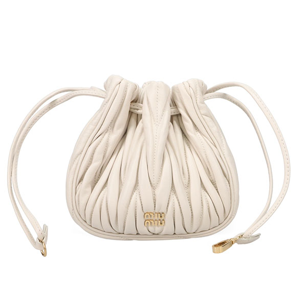 楽天市場】MIUMIU ミュウミュウ 巾着ポーチ 5NG003 2DPC レディース 鞄