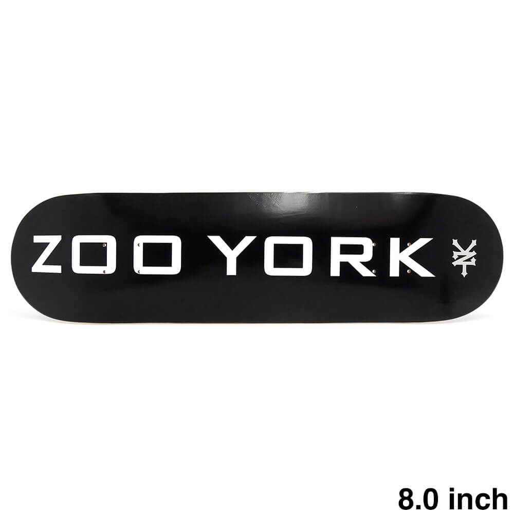 楽天市場】 ZOO YORK ズーヨーク デッキ TEAM OG 95 TAG BLACK 8.0