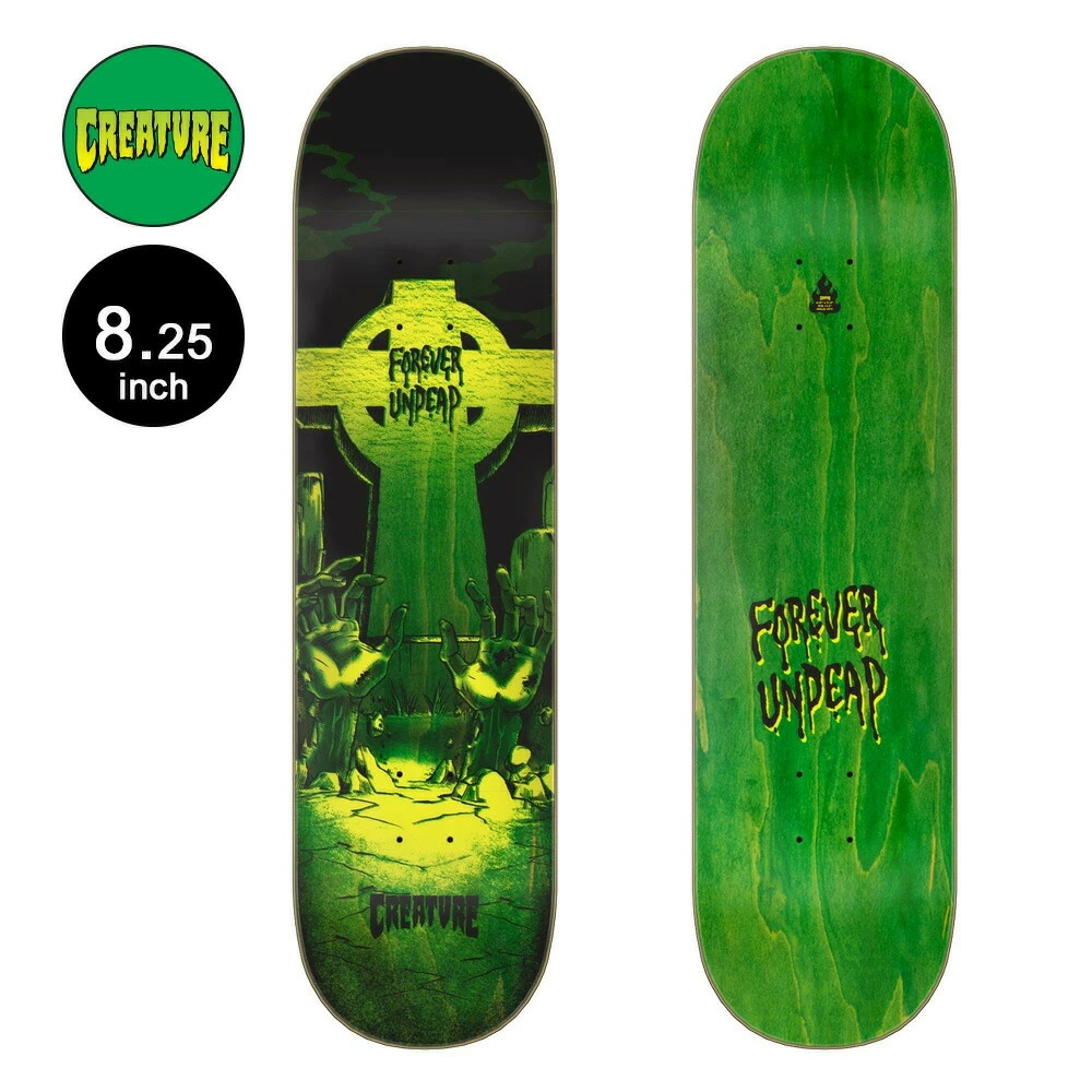 楽天市場】クリーチャー CREATUREスケボー デッキ 7.25 FIRE WEB TEAM