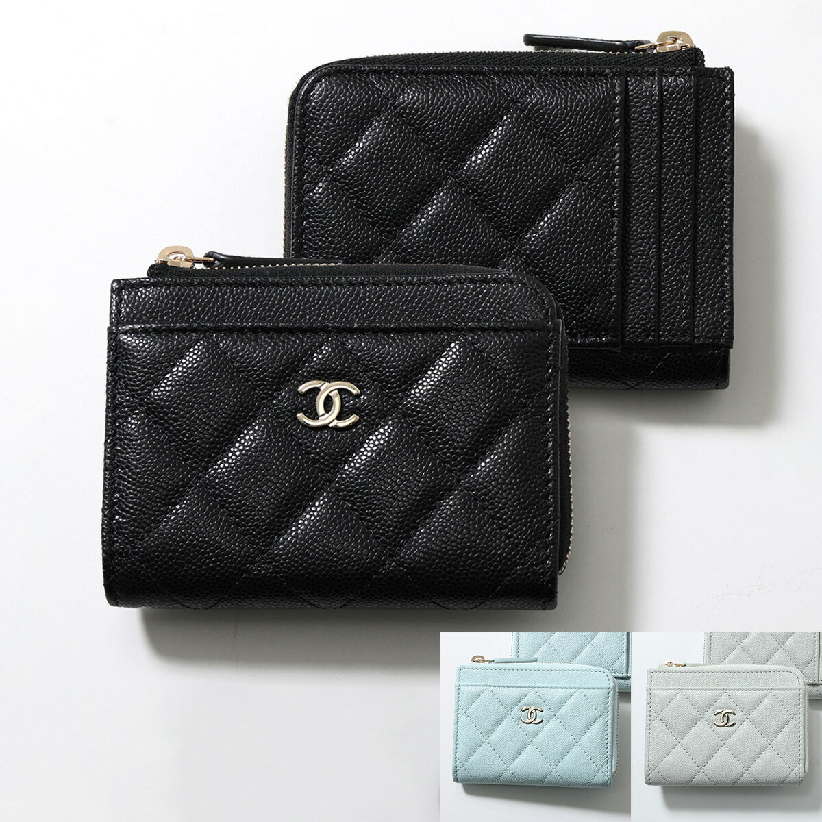 楽天市場】【10%OFF】 シャネル ジップコインパース CCフィリグリー