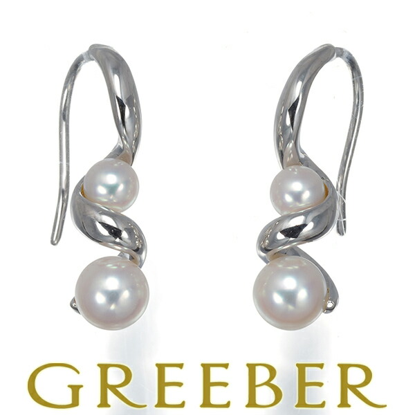 楽天市場】ミキモト MIKIMOTO ピアス ベビー パール 3.6mm珠 K18YG