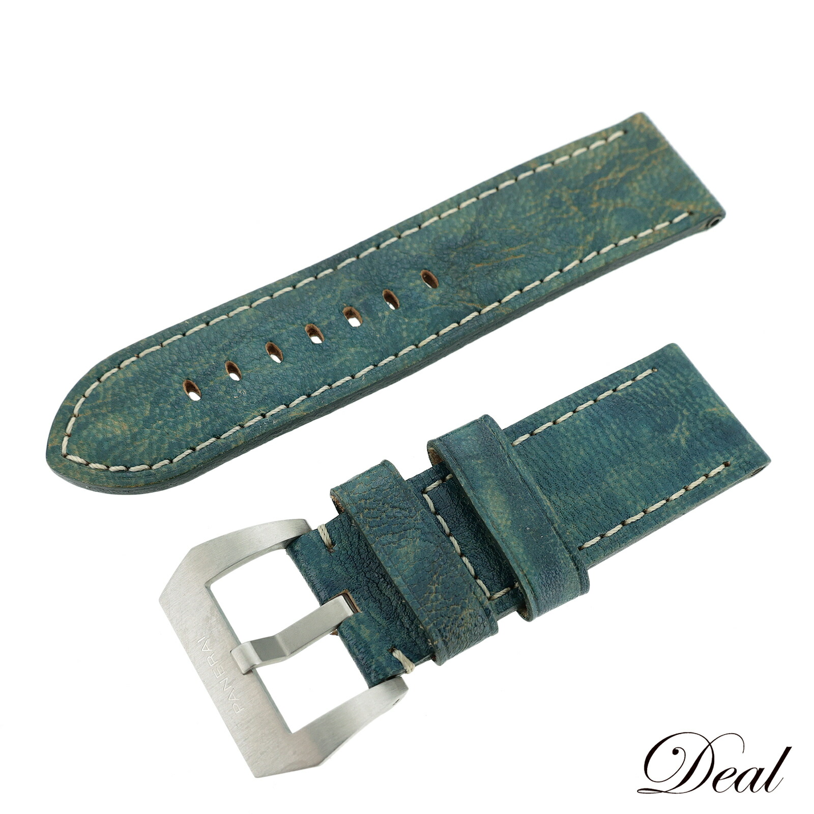 楽天市場】PANERAI パネライ 純正 レザーベルト 黒 Dバックル用