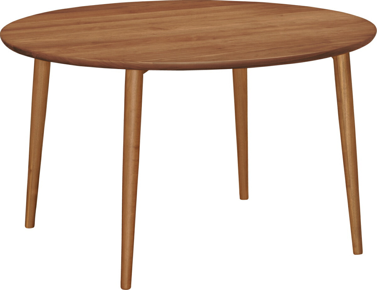 楽天市場】カリモク DW4351 120cm 円形ダイニングテーブル 四つ脚 四本