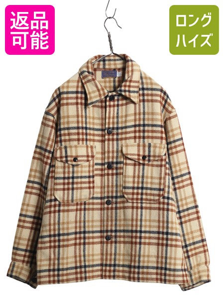 楽天市場】60s USA製 ペンドルトン チェック ウール CPO シャツ