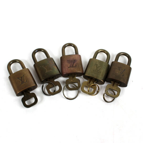 楽天市場】10点セット ルイ ヴィトン カデナ パドロック 南京錠