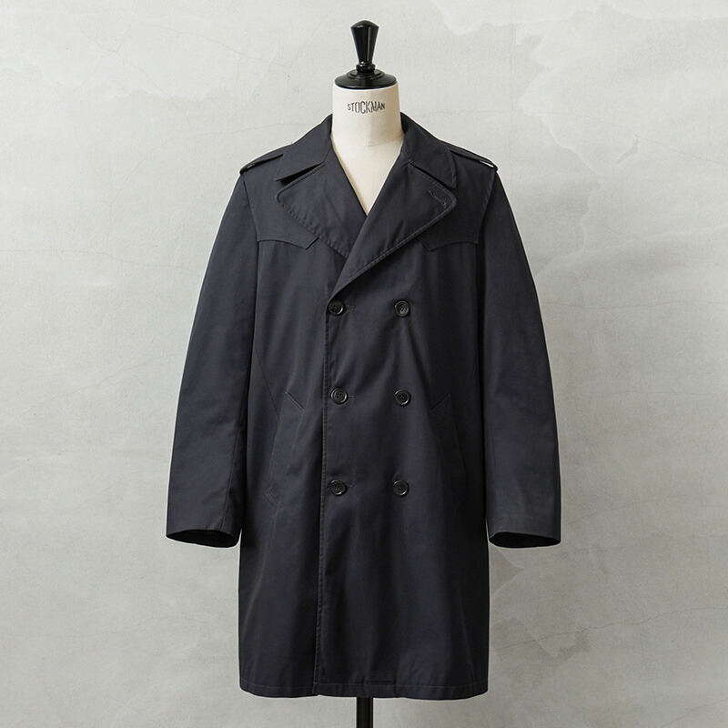 楽天市場】実物 USED 米軍 U.S. NAVY ブラックステンカラーコート