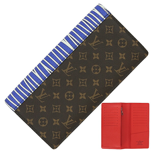 楽天市場】【10%OFF】 ルイヴィトン 長財布 ポルトフォイユ ブラザ LV
