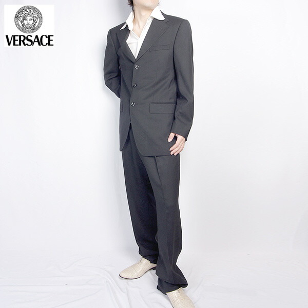 楽天市場】ジャンニヴェルサーチ GIANNI VERSACE メンズ スーツ