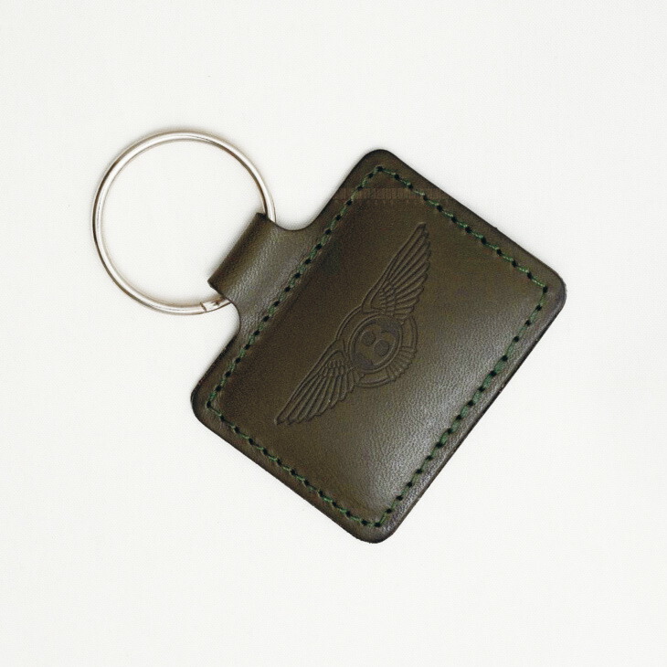 楽天市場】ベントレー 角型・本革キーホルダー BENTLEY 【レッド