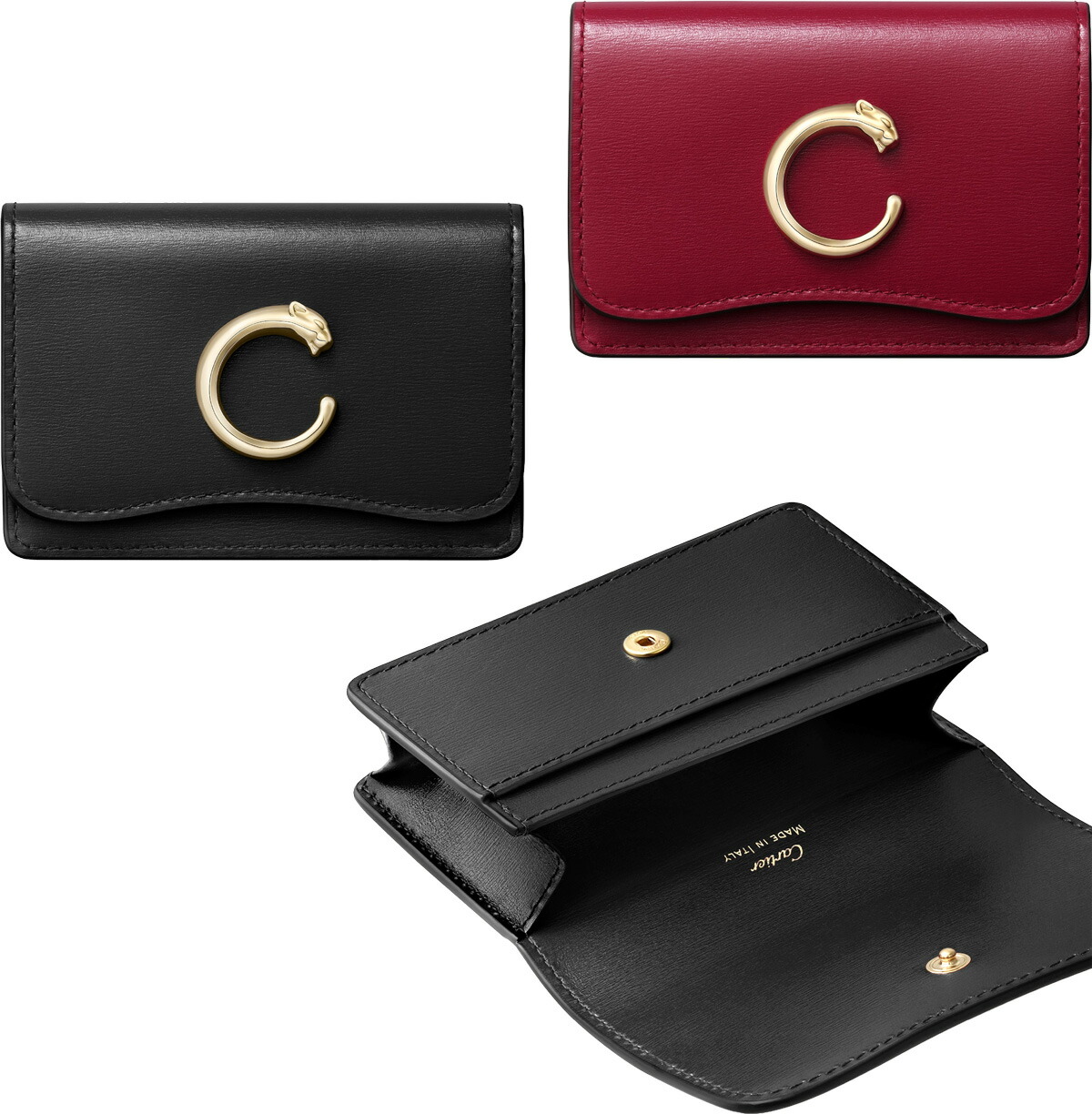 楽天市場】Cartier カルティエ メンズ二つ折り財布 エナメルロザンジュ