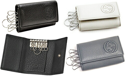 楽天市場】GUCCI グッチキーリング付き6連キーケースアンティーク