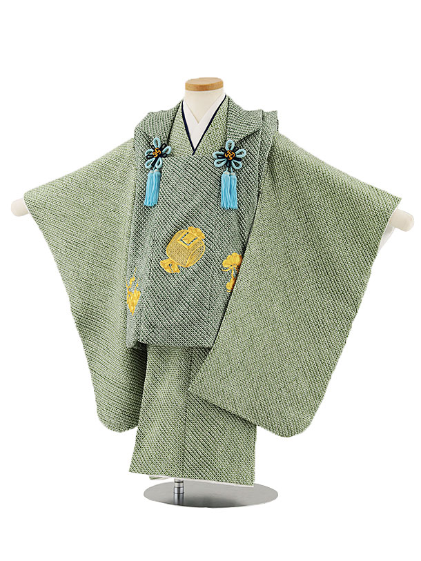 楽天市場】被布 レンタル 男児 七五三 被布 着物 レンタル 七五三 W339