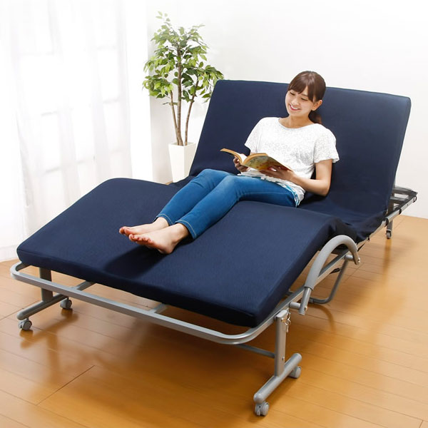 楽天市場】電動リクライニングベッド セミダブル 電動ベッド