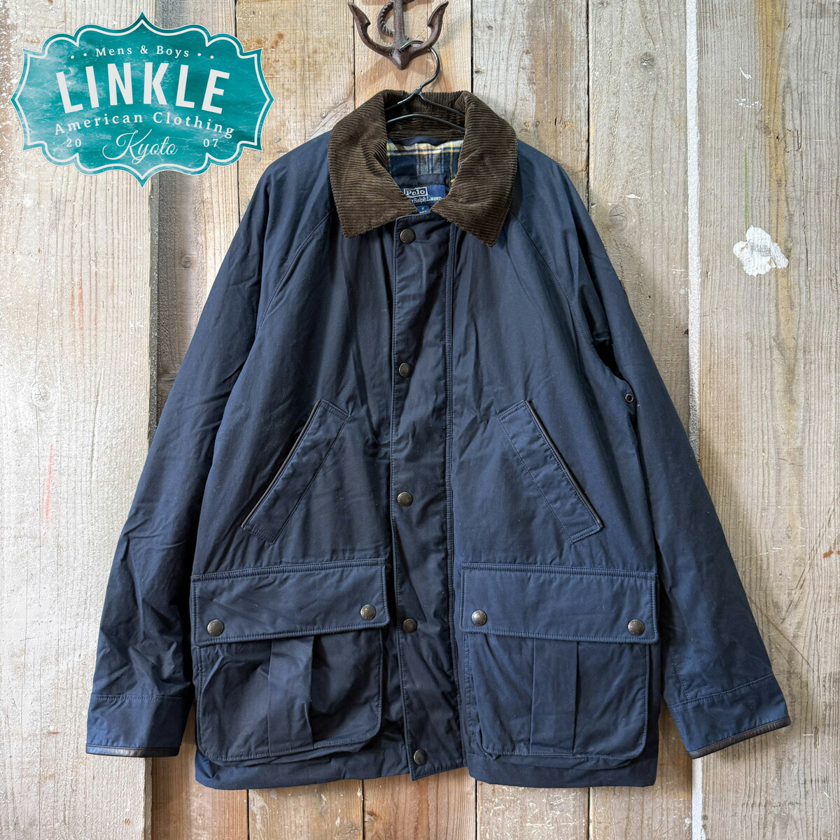 楽天市場】90's Polo Ralph Lauren Oiled Cotton Jacket(90年代 ラルフ