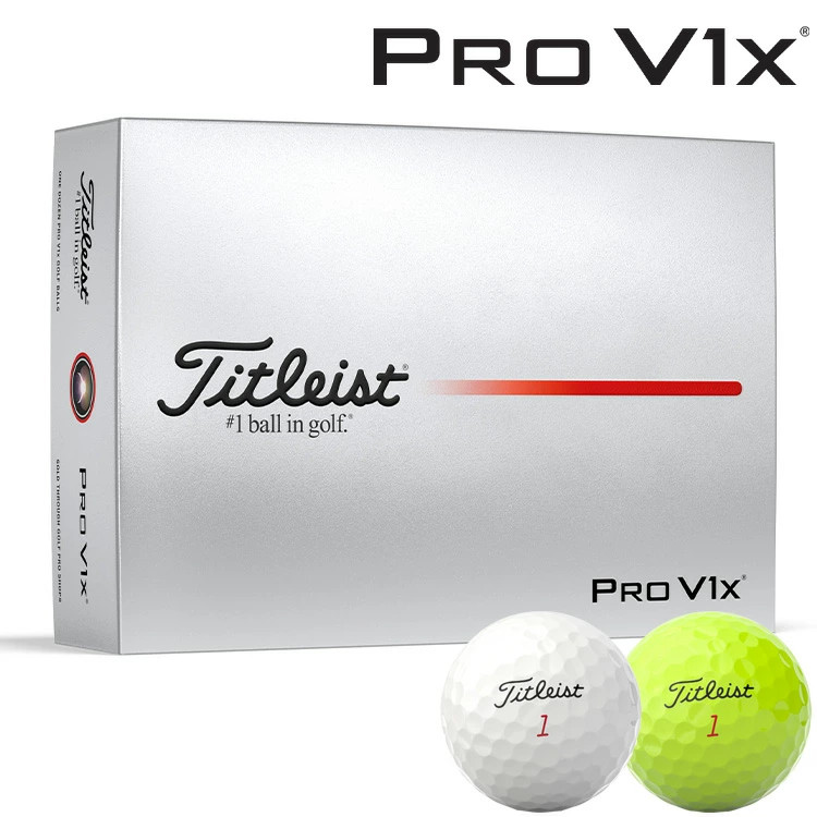楽天市場】タイトリスト 「PRO V1」「PRO V1x」ゴルフボール 【日本