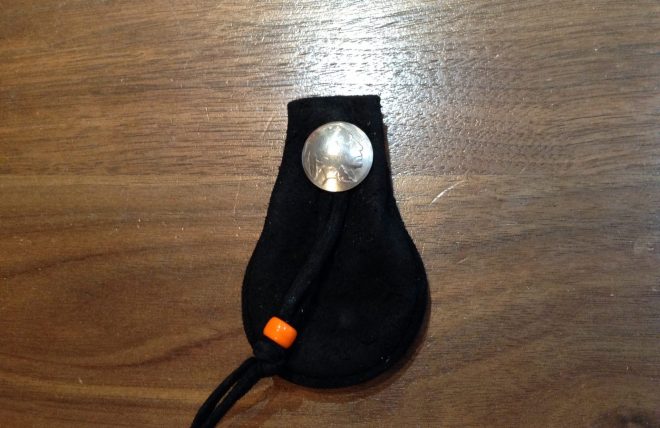 楽天市場】ゴローズ goro's [新品] 巾着ポーチ XXS 焦げ茶 goro's