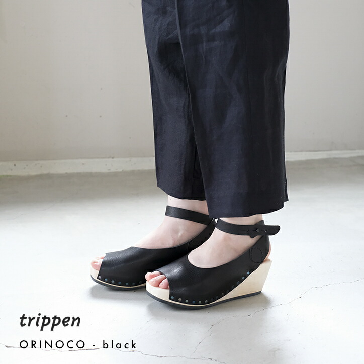楽天市場】trippen(トリッペン) レザー アンクルベルト ウェッジソール