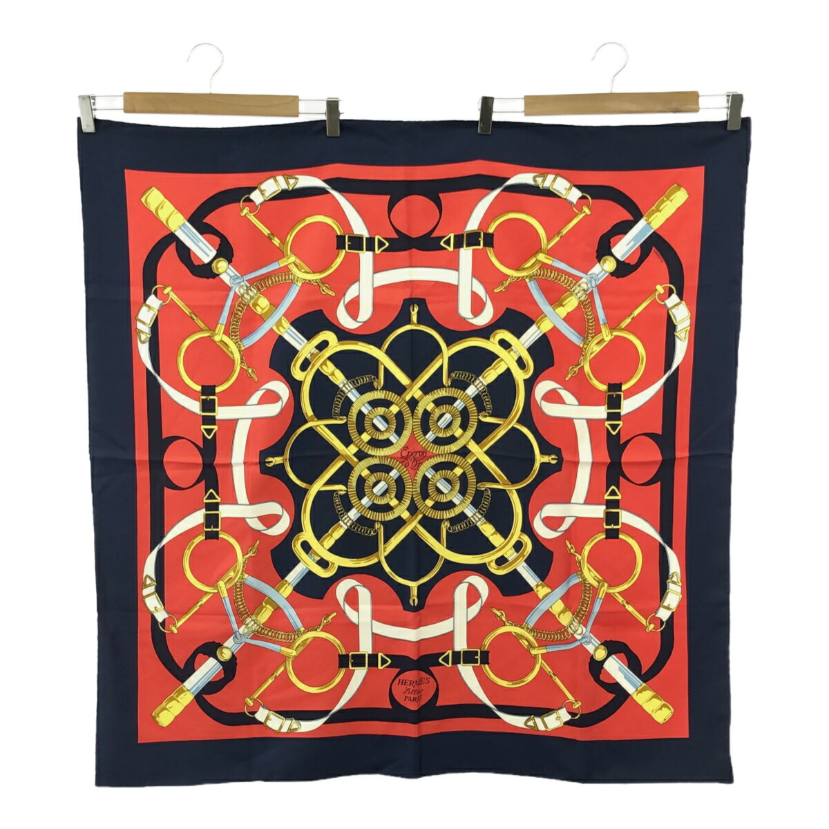 楽天市場】質屋 エルメス HERMES カレ90 スカーフ LES PARURES DU VENT