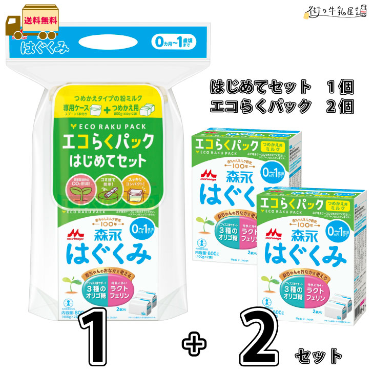 楽天市場】森永 チルミル エコらくパック つめかえ用 6箱 【送料無料