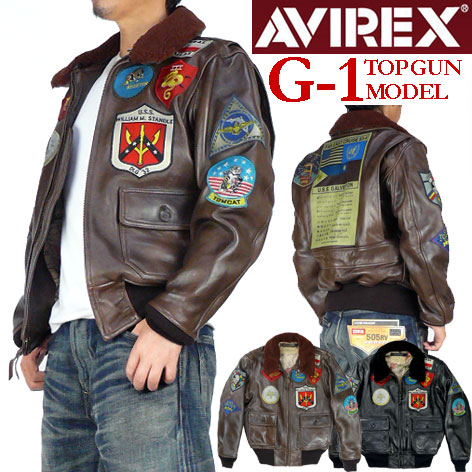 楽天市場】AVIREX アビレックス G-1 TOPGUN MODEL G-1 トップガン