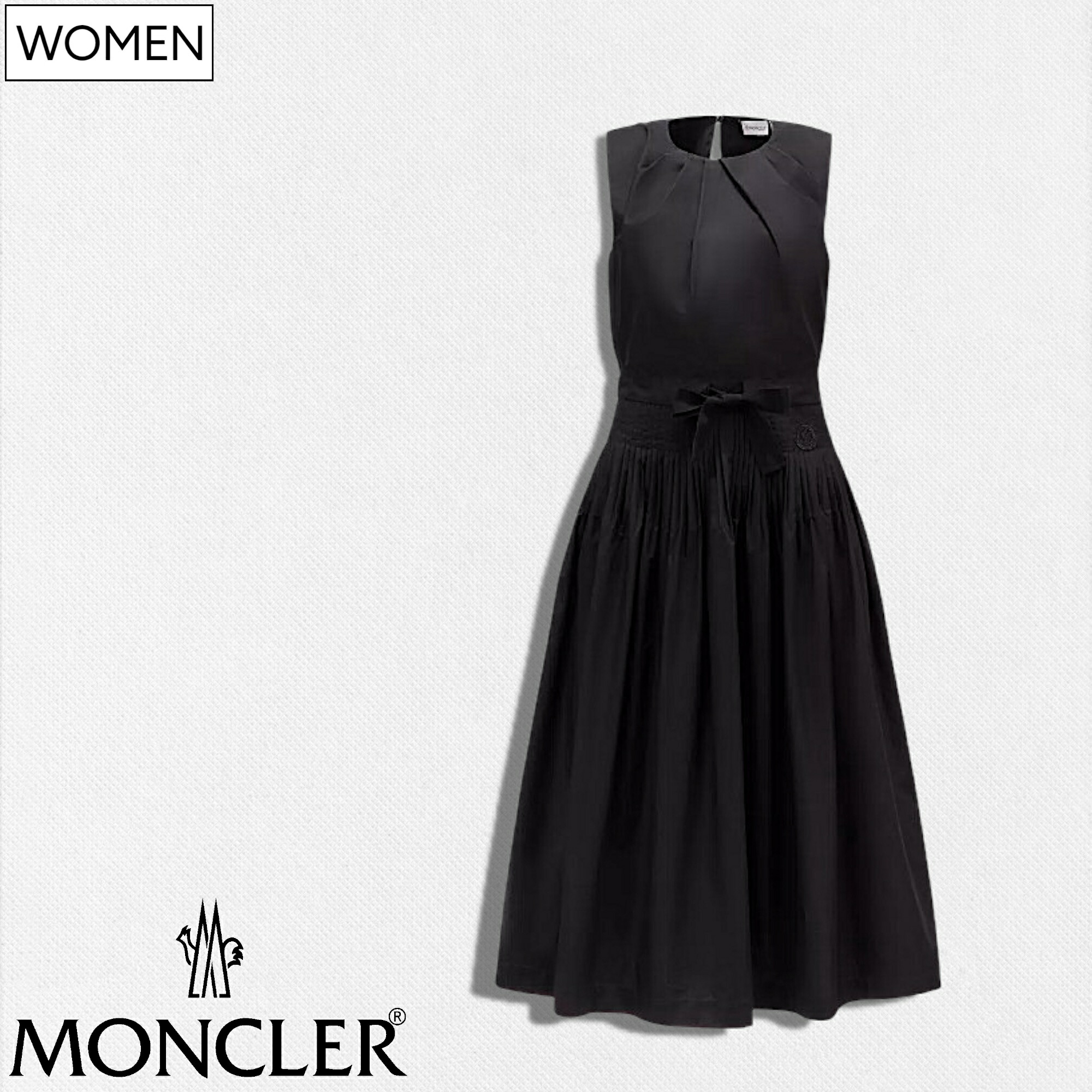 楽天市場】MONCLER モンクレール Mini Dress ワンピース ノースリーブ