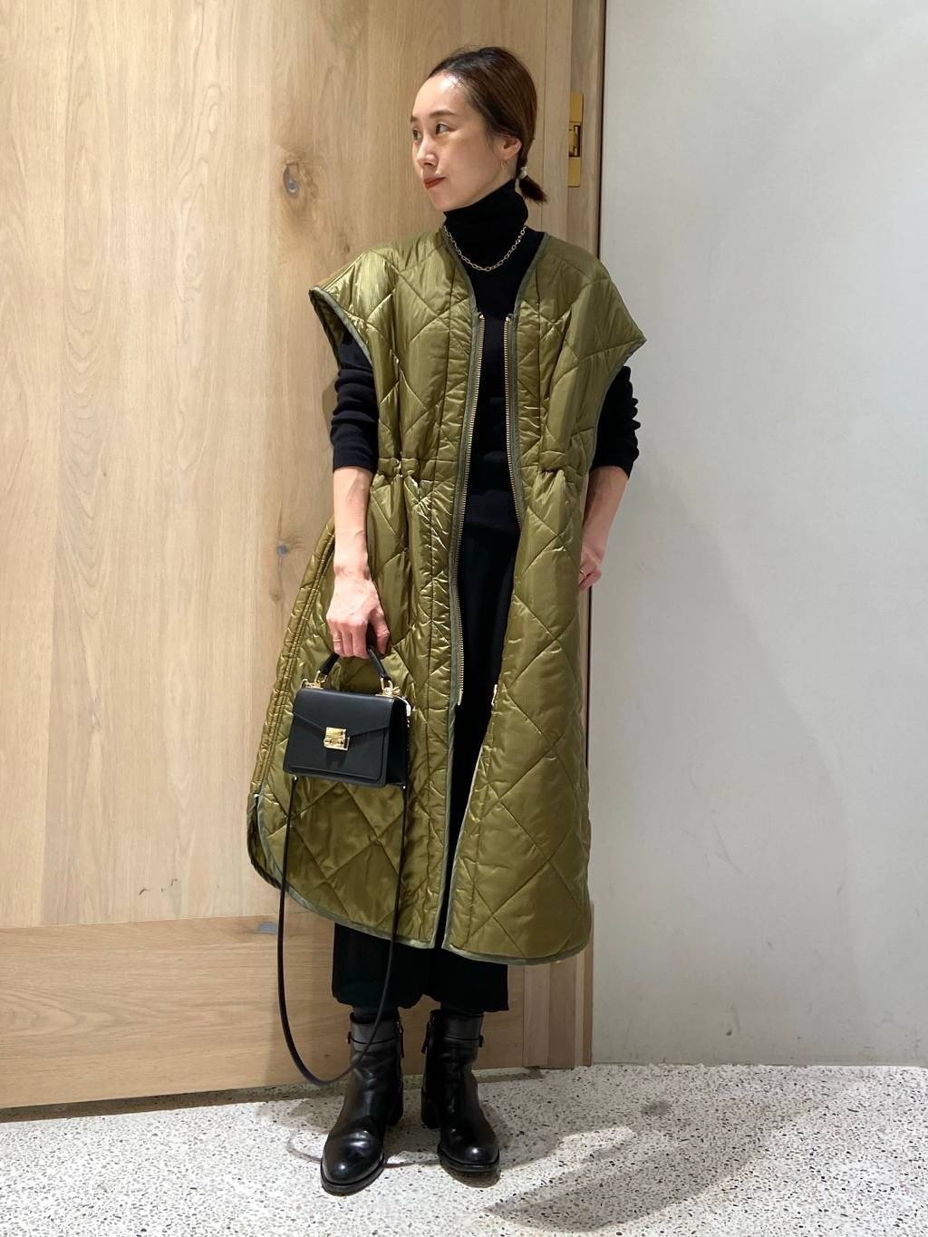 SALE／30%OFF】Curensology ＜&RC＞CL-10キルティングロングベスト