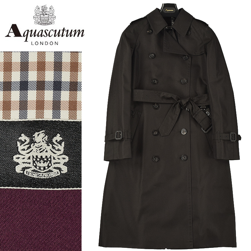楽天市場】◇Aquascutum アクアスキュータム◇定価154,000円 日本製 取