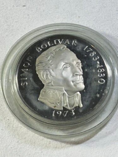 楽天市場】【大型銀貨】 パナマ シモン・ボリバル 20バルボア プルーフ