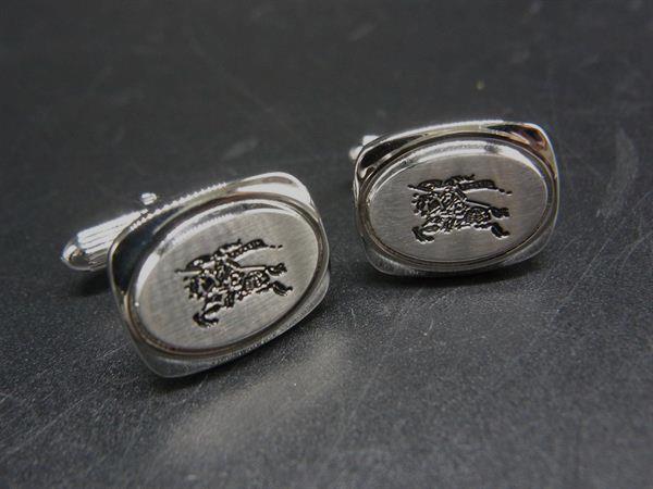 楽天市場】バーバリー カフスボタン BURBERRY カフリンク メンズ METAL