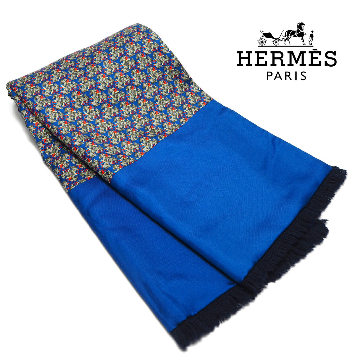 楽天市場】【中古】【非常に良い】 HERMES エルメス ショール ストール