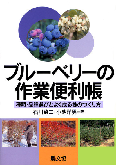 ブルーベリーの作業便利帳』石川駿二著他 - 田舎の本屋さん