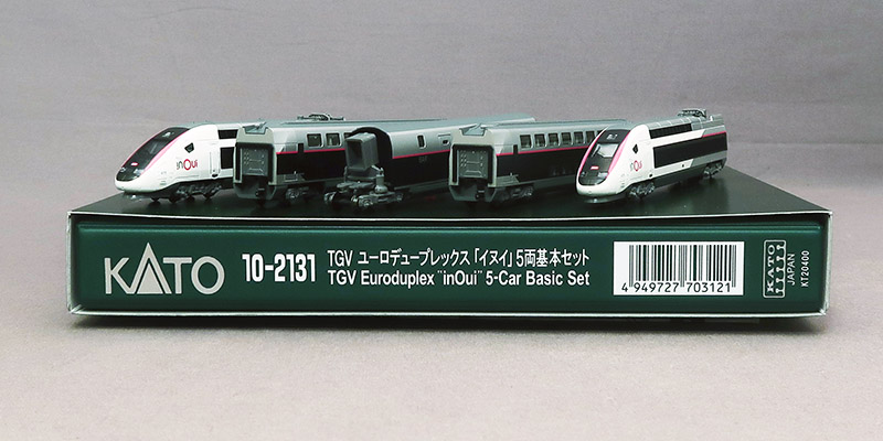 れーるぎゃらりーろっこう / KATO EU 10-2131+2132 TGV Euroduplex