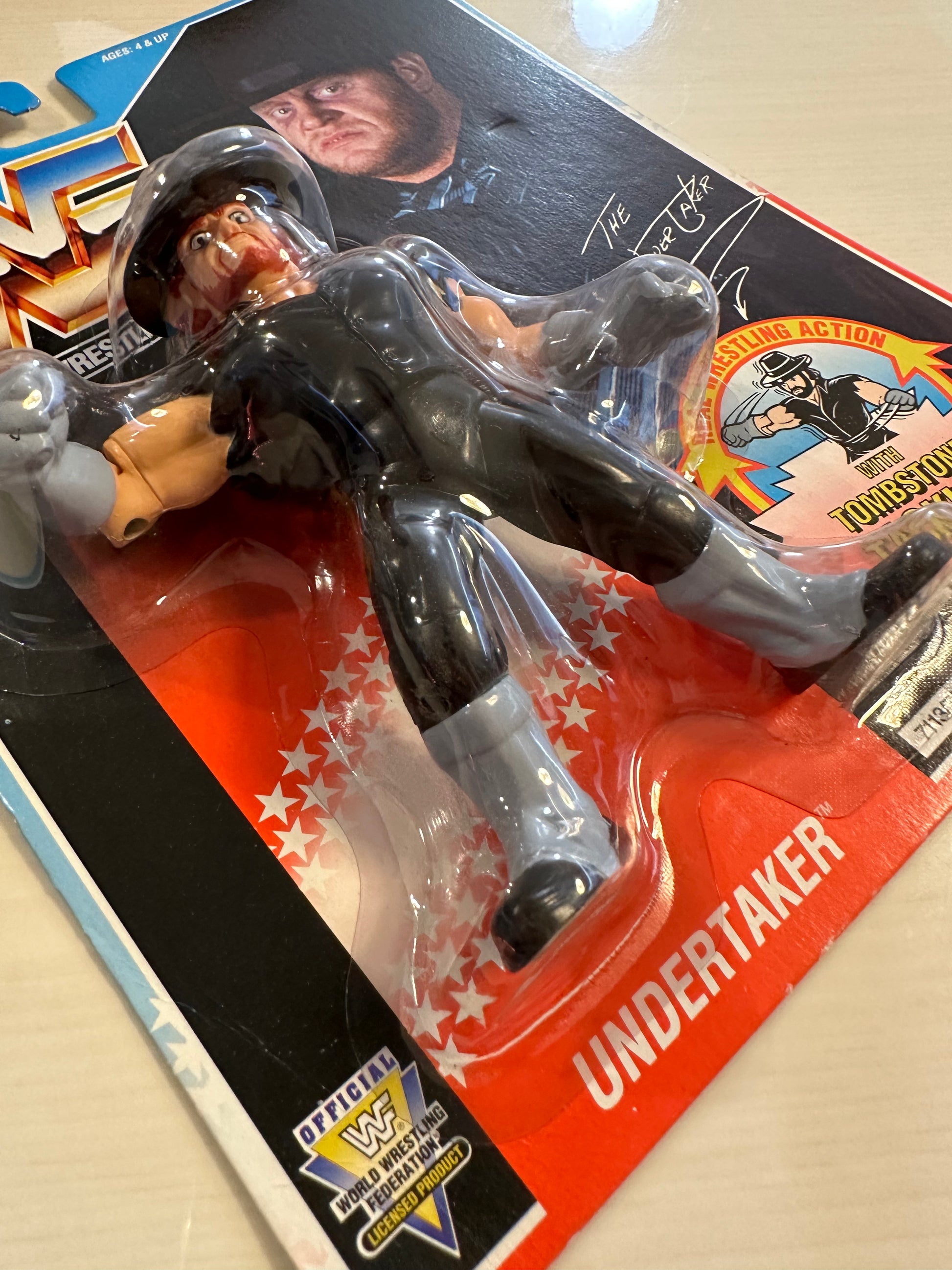 The Undertaker Series 4 WWF Hasbro – retrofigure