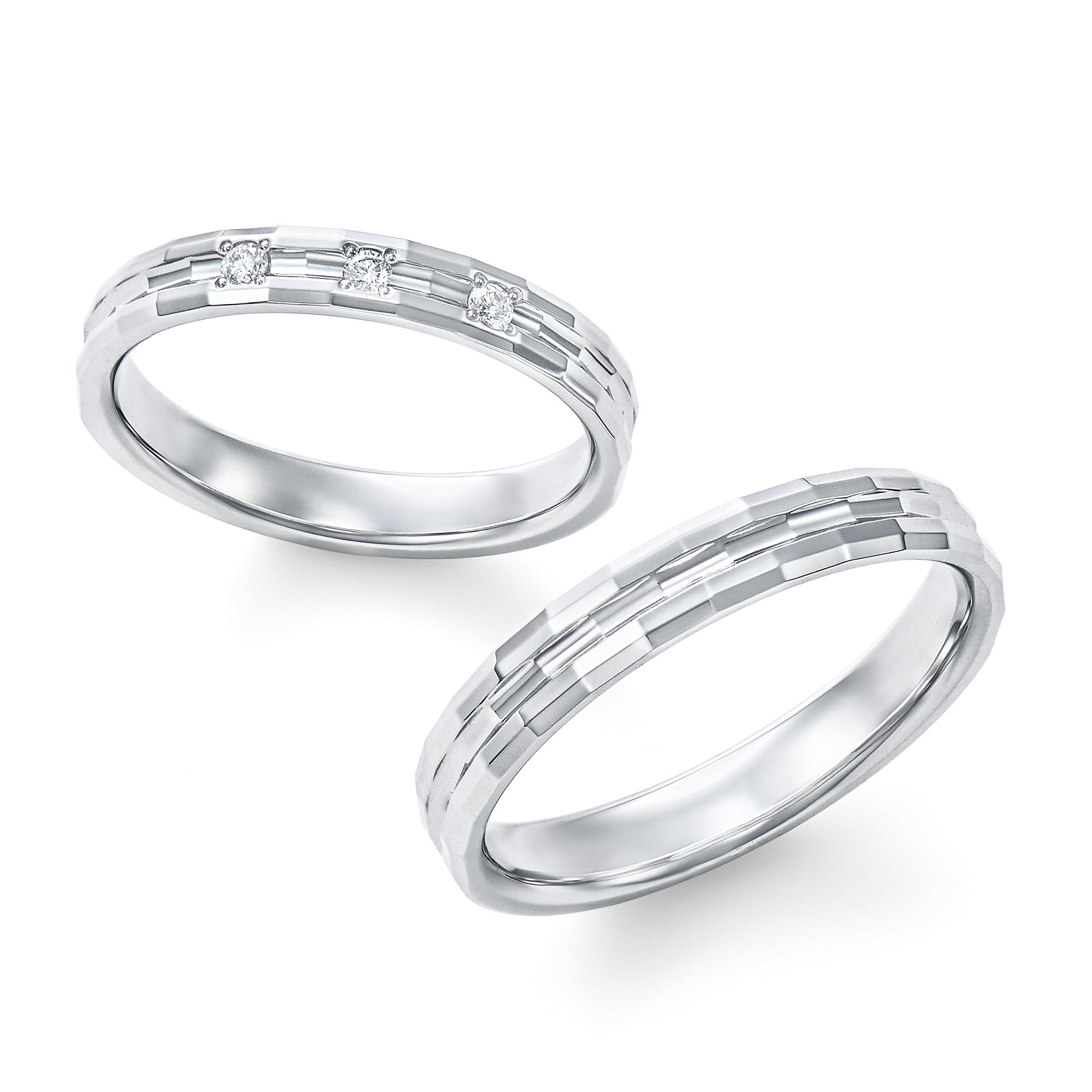 結婚指輪 ロイヤル・アッシャー ピュールプラチナ WRB916/WRA905