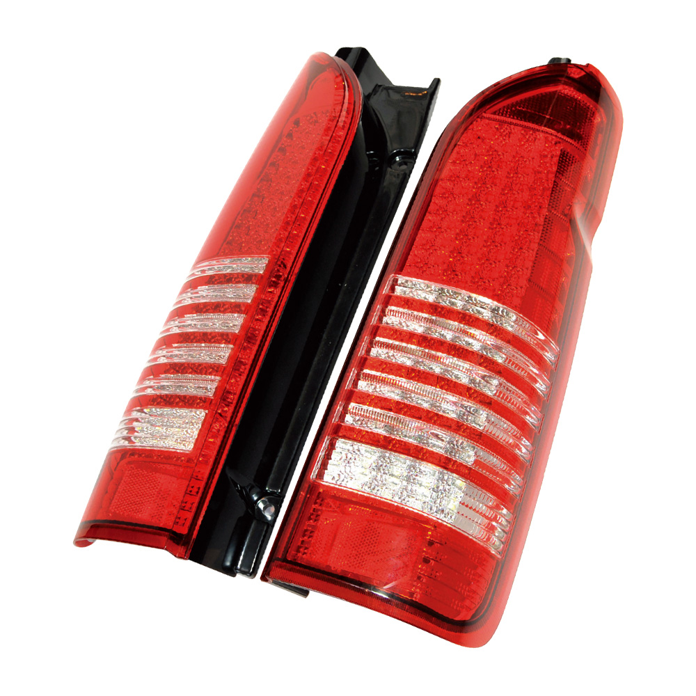 トヨタ ハイエース FULL LED 136 スタンダードモデル レッド/クリア