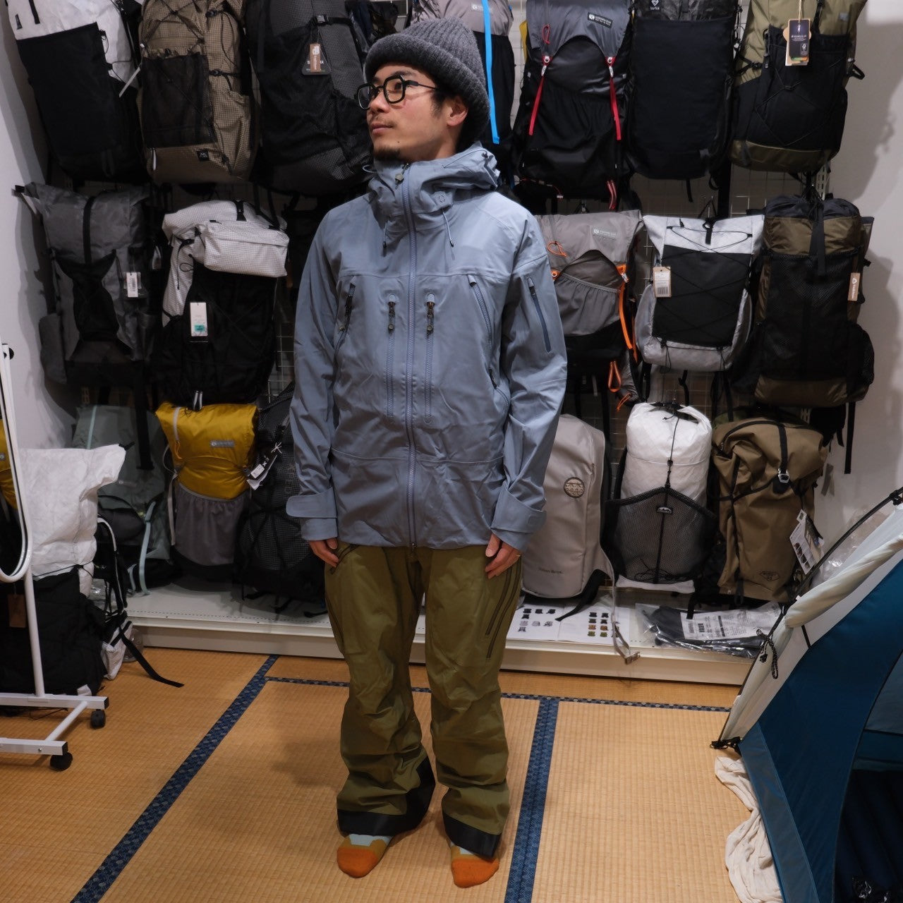 TB Pant Men's（ハードシェルパンツ/取り外し可能なビブタイプ