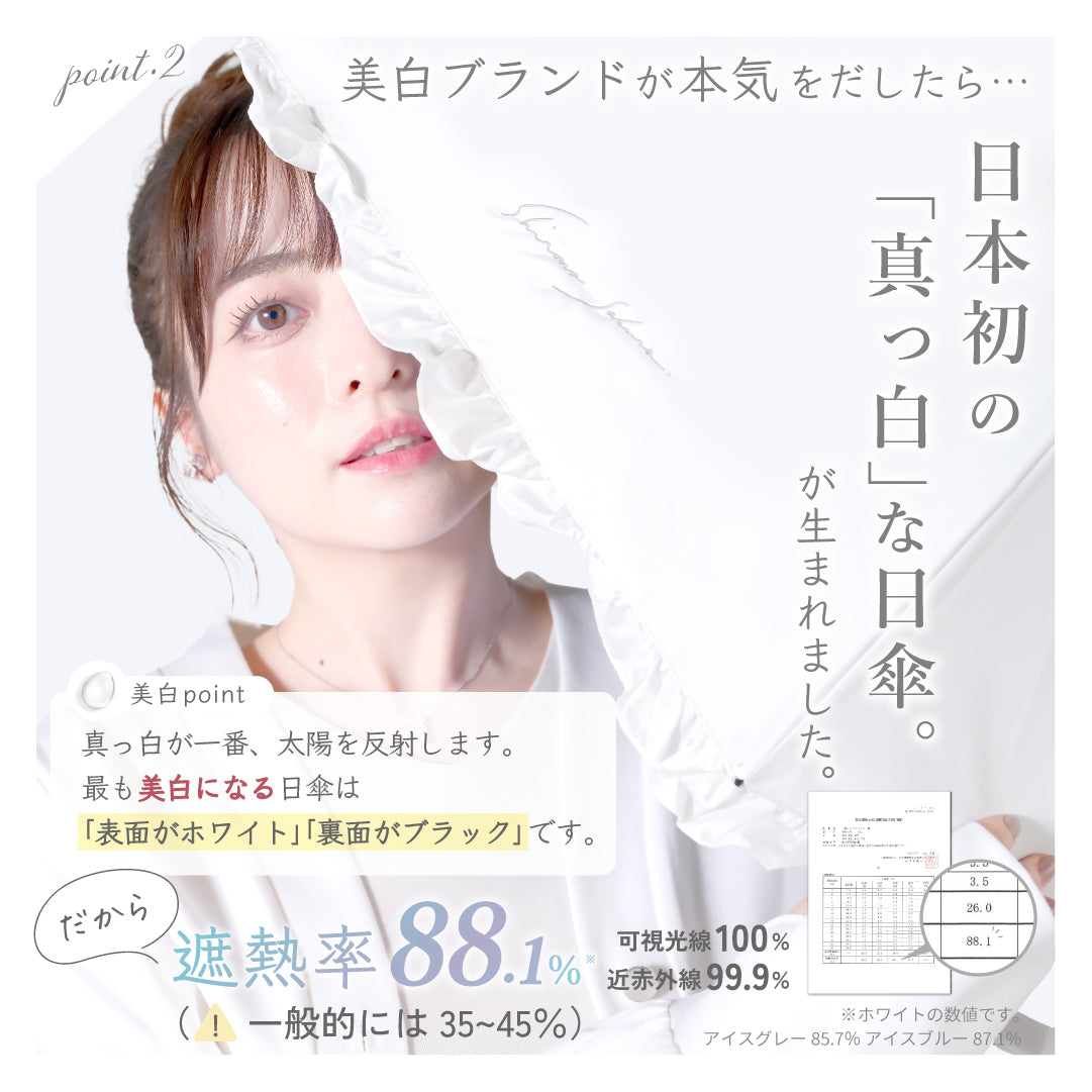 公式】真っ白な日傘｜ 風鈴草 ｜ シロノサクラ。 – シロノサクラ