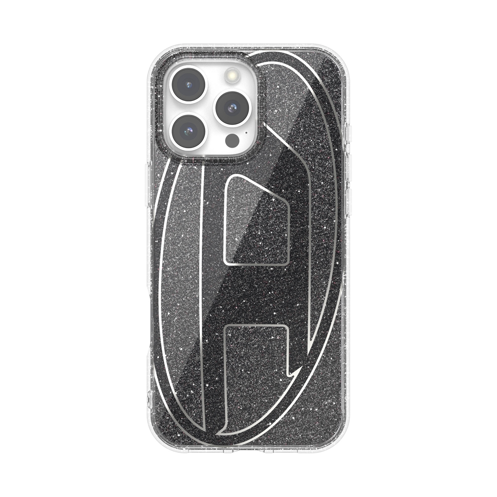 iPhone 16 Pro Max Diesel Oval D Glitter Case FW24 | スマート家電