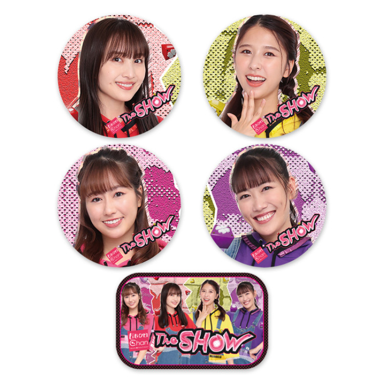 ももクロChan The SHOW 缶バッジセット | テレアサショップONLINE