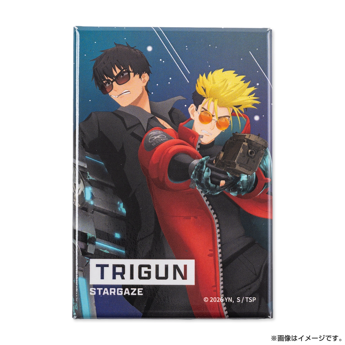 TRIGUN STARGAZE スクエア缶マグネット