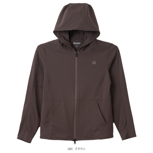 アドミラル(Admiral) ウェア（レディース） ]カットソージップフーディ