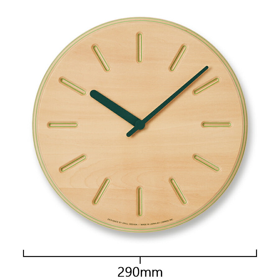 タカタレムノス 掛け時計 デザインオブジェクト ペーパーウッド