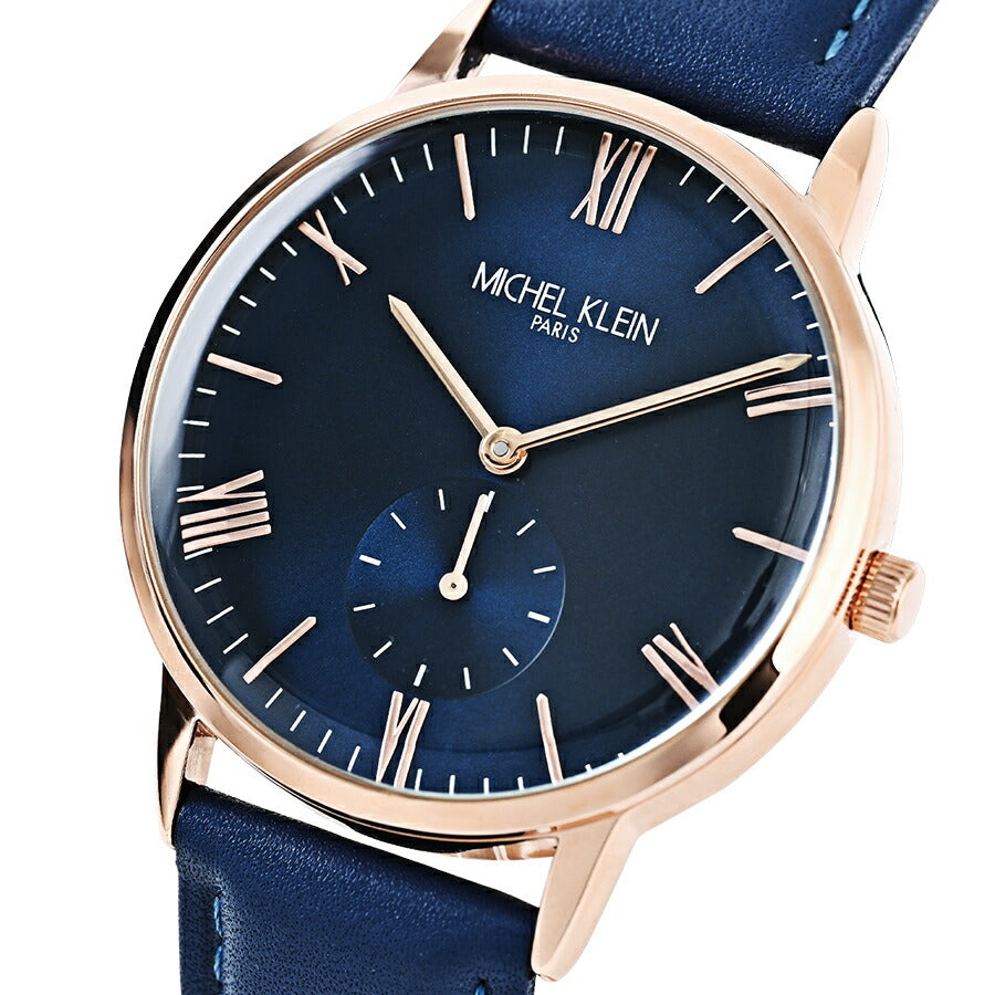 ミッシェルクラン スモールセコンド MK16033-BL メンズ レディース