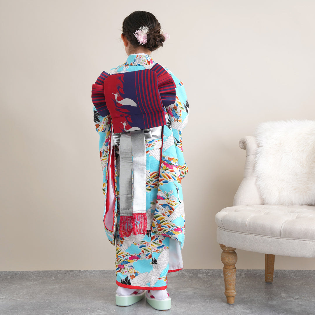 レンタル】七五三 7歳 女の子 Modern Antenna モダンアンテナ 着物