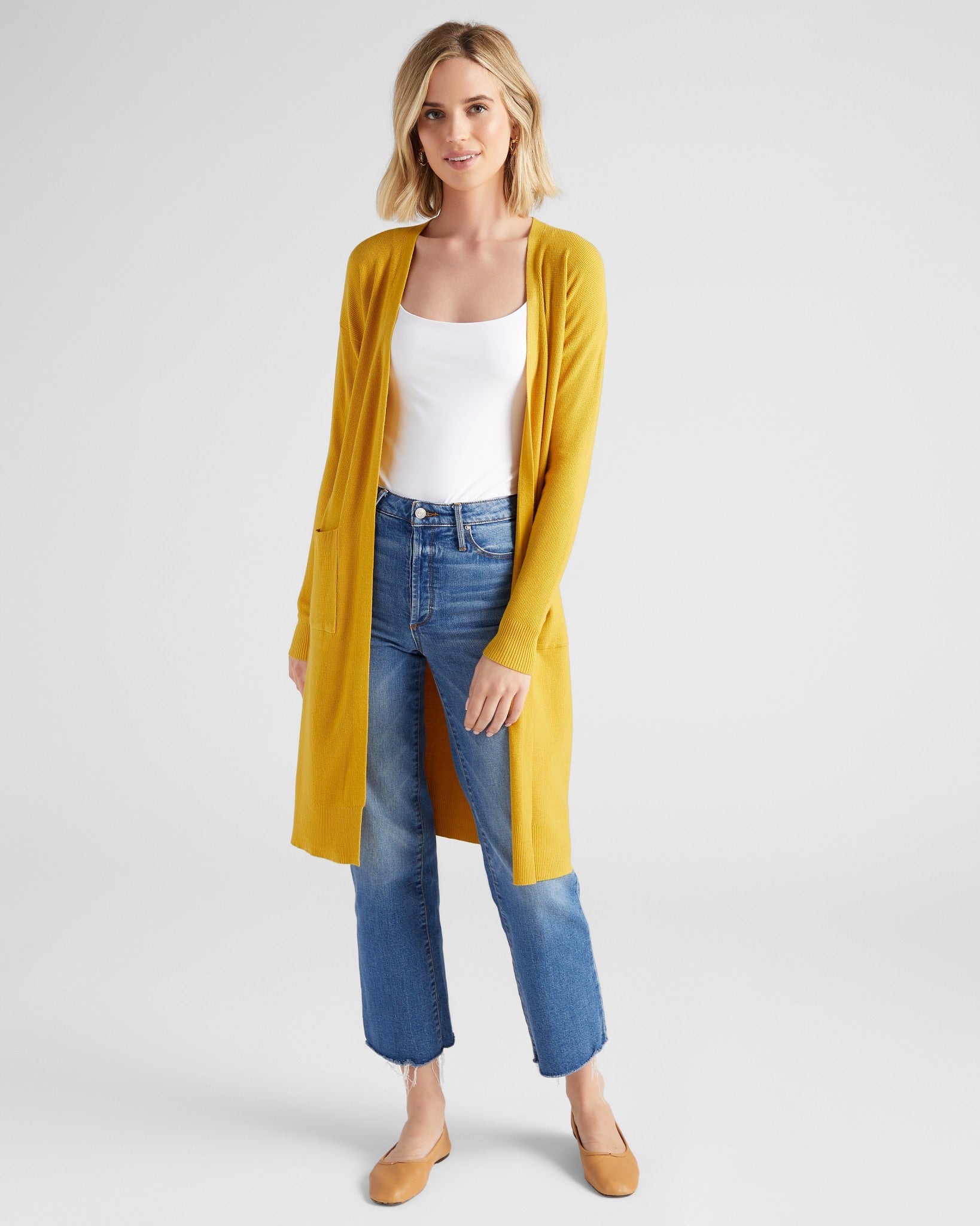 Soft Touch Cardigan - Cozy Waffle Knit, Phone Pockets – Wantable