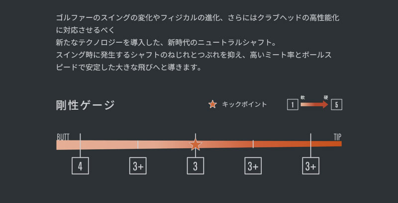 テーラーメイド FW用互換 スリーブ付きシャフト グラファイトデザイン